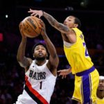 Les Lakers l’emportent à Portland sans Luka Doncic ni Austin Reaves