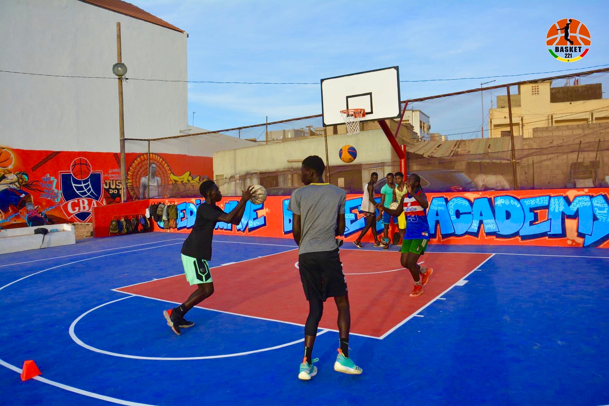 Reportage Guediawaye Basket Academy se dote d’un nouveau terrain de