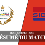 AS DOUANE vs SIBAC – 3eme Journée | NM1 | VIDEO