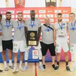Madiop Ndiaye Champion de France de NM3 avec Le Cannet Basket